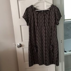 En Focus brown short dress.